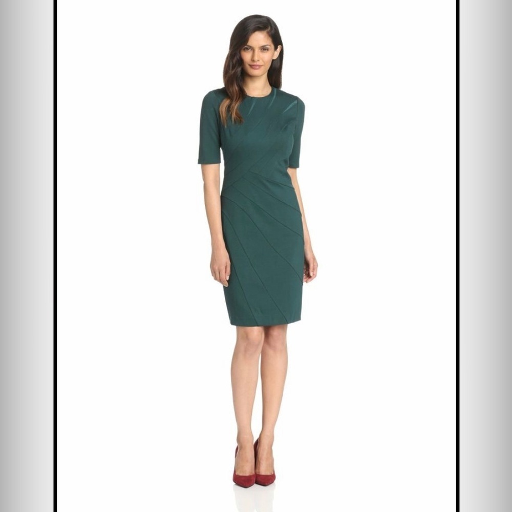 Ted Baker London Green Midi Dress